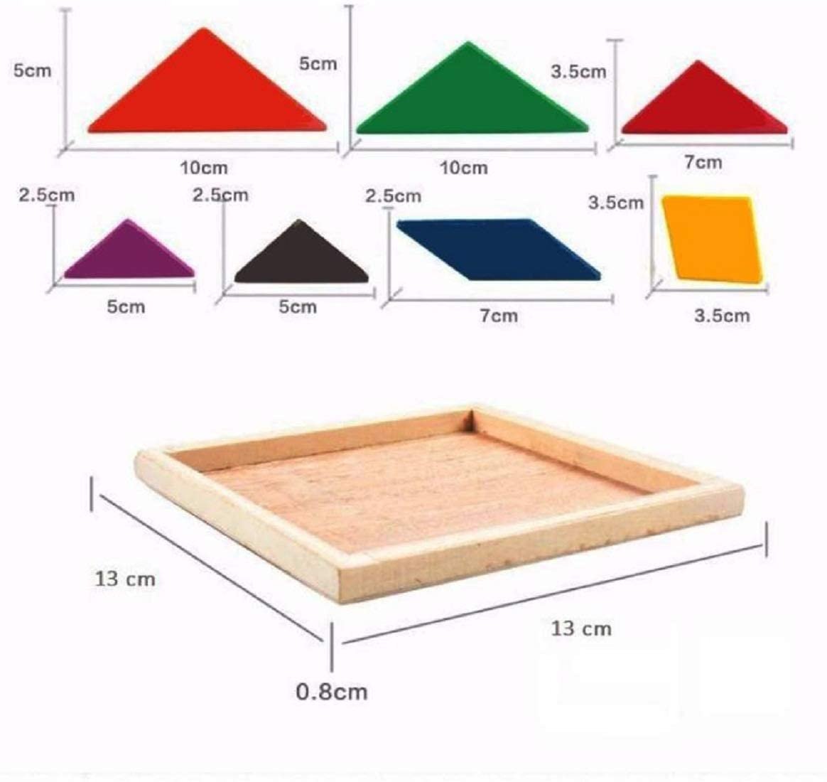 wooden tangram puzzle set for kids | colorful brain development toy wooden tangram puzzle set for kids | colorful brain development toy