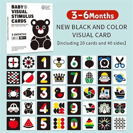 baby vision black & white flashcards for newborns (0–3 months) baby vision black & white flashcards for newborns (0–3 months)