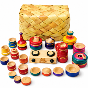 Home wooden kitchen set toy