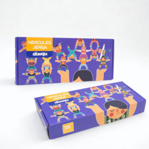 Wooden Hercules Jenga Toy